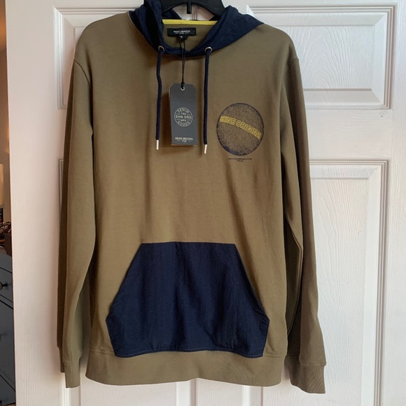 Shine Original Blue & Khaki Sweatshirt - Picture 1 of 9